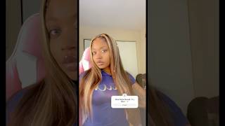 4x4 Highlights Closure Wig Install✨💕 shorts wig influencer beauty instructor subscribe [upl. by Anairad279]