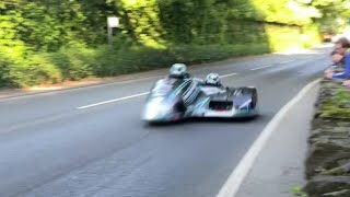 TT 2024  Crowes Storm to Victory in Sidecar Race 1 [upl. by Scrogan]