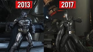 Comparison  Injustice 2013 vs Injustice 2 2017 Gameplay [upl. by Ataynek]