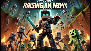 Raising an Army Mobs Fight for Me in Minecraft [upl. by Dnalro]