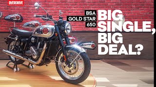 BSA Gold Star 650 Walkaround  OVERDRIVE [upl. by Sidra]