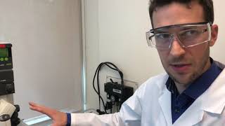 Demo on rotary vacuum evaporator [upl. by Jeb572]