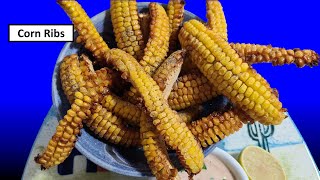 Corn Ribs in Air Fryer Corn riblets [upl. by Grof227]