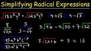 Simplifying Radical Expressions  Practice Problems [upl. by Welcy8]