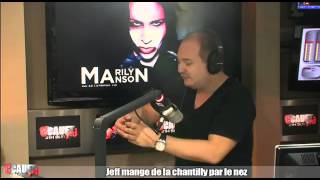 Jeff Piètre et Justin mangent de la chantilly par le nez CauetNRJ [upl. by Elburr]