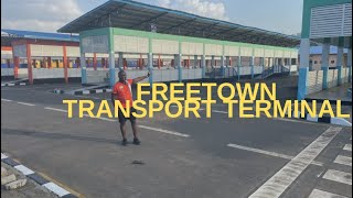 FREETOWN TRANSPORT TERMINAL TOUR RAW AND UNCUT [upl. by Elden]