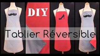 Coudre un Tablier Réversible  Tuto Couture DIY [upl. by Dieter982]