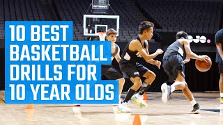 10 Best Basketball Drills for 10 Year Olds [upl. by Macmullin149]