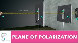 PLANE OF POLARIZATIONPART 01 [upl. by Eeliak]