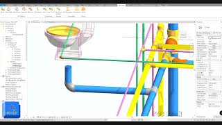 Microdesk Pipe 3D Autodesk REVIT MEP [upl. by Tarrsus643]