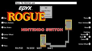 Epyx Rogue  Nintendo Switch release  the game of the old pioneers of the 80 [upl. by Iaka790]