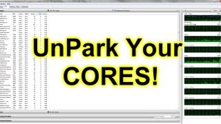 How To Unpark Cores For Maximum Performance [upl. by Cain]