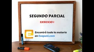 Segundo Parcial Matematica CBC  Ej 1  Parcial 1 [upl. by Melva506]