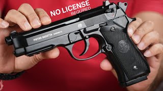 Blowback Air Gun No License required  Umarex Beretta M92A1 CO2 BB Air Pistol [upl. by Tirb282]