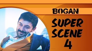 Bogan  Super Scene 4  Hindi Dubbed  Jayam Ravi  Arvind Swamy  Hansika Motwani [upl. by Agnew]