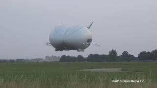 Airlander 10 Official First Flight Film [upl. by Aynekat528]