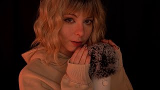 ASMR  3h cosiest most sensitive Unintelligible Whispering amp Fluffy Mic Scratching  layered sounds [upl. by Celik22]