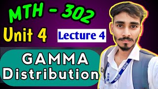 GAMMA DISTRIBUTION  Lect 4 [upl. by Atinuj]