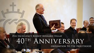 Bishop Fellay 40th Anniversary of Ordination [upl. by Adnir]