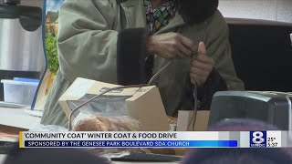 Rochester church gives away coats [upl. by Odla498]