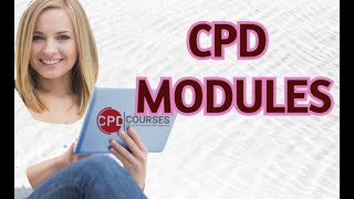 CPD Modules  CPD  Continuing Professional Development [upl. by Shutz]