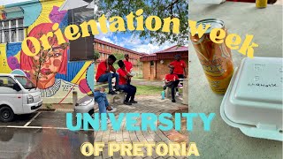 weeklyvlog First week of Uni TUKS Orientation week at the University of Pretoria Main Campus [upl. by Behn412]