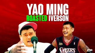 When Yao Ming ROASTED Allen Iverson 😂  Highlights Shorts [upl. by Marline]