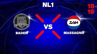 NL1  Day 1 BADEN vs MASSAGNO [upl. by Cass]