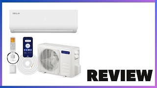 DELLA 12000 BTU Mini Split Air Conditioner Review [upl. by Lennor]