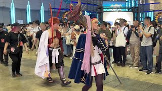 【FGO】公式レイヤーさん凱  おまけ FGOフェス2023 [upl. by Pattison]