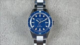 On the Wrist from off the Cuff Halios – Fairwind Bathyal Blue Diver Full Review [upl. by Hemphill]