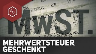 Mehrwertsteuer geschenkt [upl. by Corena]