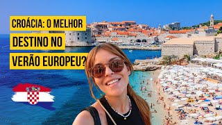 CROÁCIA DE CARRO Saímos Sem Destino e Fomos Parar em Dubrovnik [upl. by Marilla]