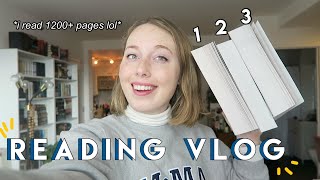 READING VLOG I Read an Entire Beloved YA Fantasy Series in 3 Days [upl. by Sioux]