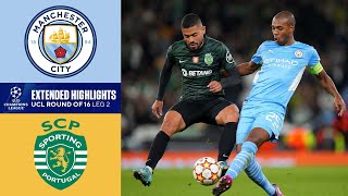 Man City vs Sporting CP Extended Highlights  UCL Round of 16  Leg 2  CBS Sports Golazo [upl. by Plume914]