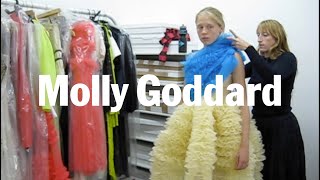 Molly Goddard SS20 Show  Behind the Scenes [upl. by Etolas422]