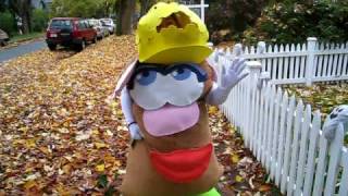 Mrs Potato Head halloween costume from 2008 [upl. by Atterual]