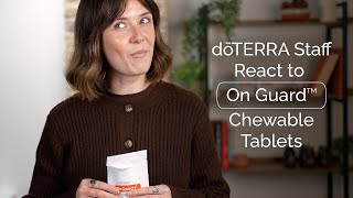 doTERRA Staff React to On Guard Chewable Tablets [upl. by Jelks]