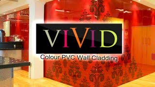 Vivid Coloured Hygienic Wall Cladding [upl. by Danika130]