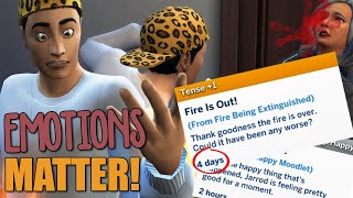 A MOD THAT FIXES EMOTIONS IN THE GAME Meaningful Stories Mod Review  Sims 4 [upl. by Napas]