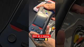 🎮 500 in 1 Game Console Retro Contra Super Mario Car Bike Race ytshorts game gadget viral mario [upl. by Yrrab]