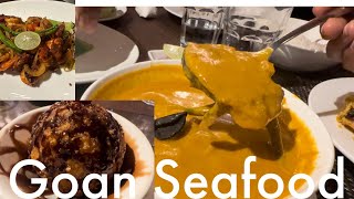 Goan Seafood  Kokum Curry Candolim  Saraswat Food in Goa  North Goa [upl. by Nyvets]