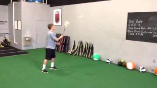 Lacrosse Wall Ball Quick Stick [upl. by Lemmie]