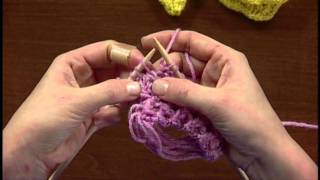 Twisted Stitch Knitting Tutorial [upl. by Yelir]