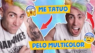 RETO CAMBIO DE LOOK EXTREMO tatuajes piercing cabello de color [upl. by Nelyt]