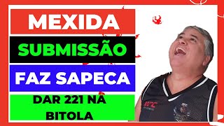 MEXIDA SUBMISSÃO FAZ COLEIRO SAPECA DAR 221 CANTOS NA BITOLA FICANDO NA FRENTE DO MALUCO E JON JONES [upl. by Rede]