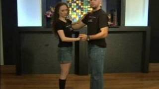 Basic Salsa Dance Steps  How to do a Shoulder Turn in Salsa Dancing [upl. by Dyan]