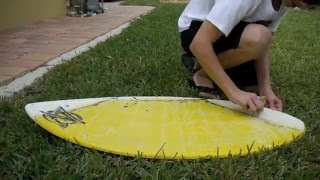 How To Wax A Skimboard [upl. by Enitsuga368]