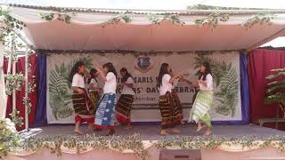 Grade 8 girls dancing to a Lamkang song Kardam IncheaJv Khumthot amp Jv MartinaTeachers Day 2024 [upl. by Nnaeirb574]