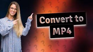 Why convert to MP4 [upl. by Bowen]